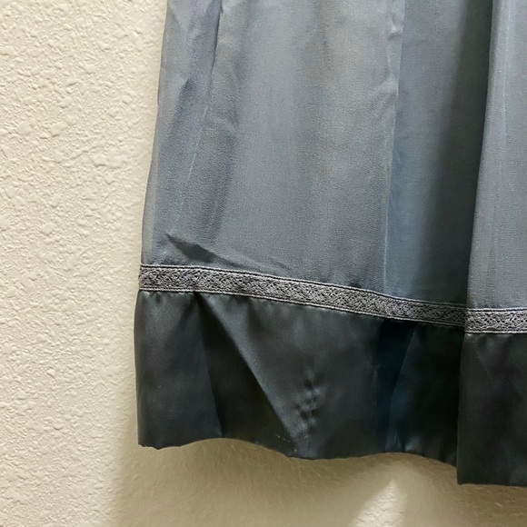 🆕 Spaghetti Strap Dress w/ Banded Waist - Two Tones of Teal - Picture 7 of 7